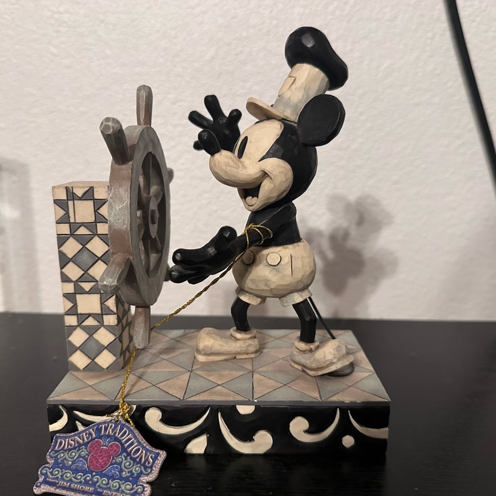 Steamboat Willie Jim shore figure